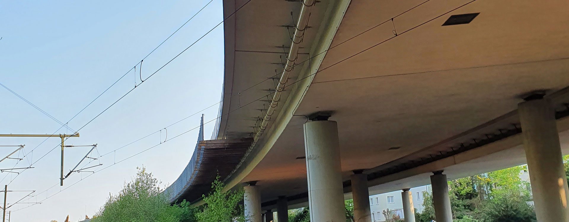 Zeichnung Brücke