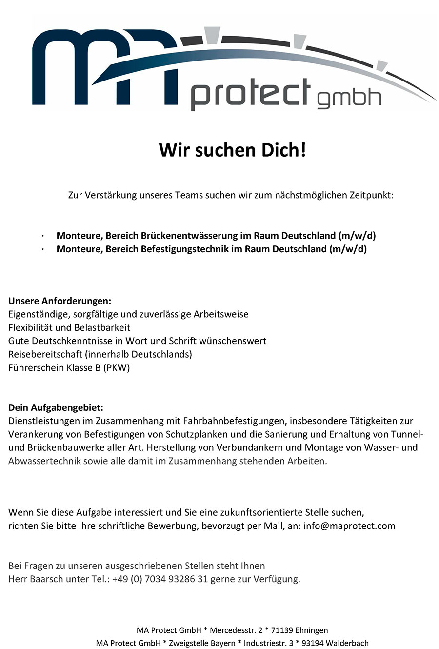 Stellenangebot